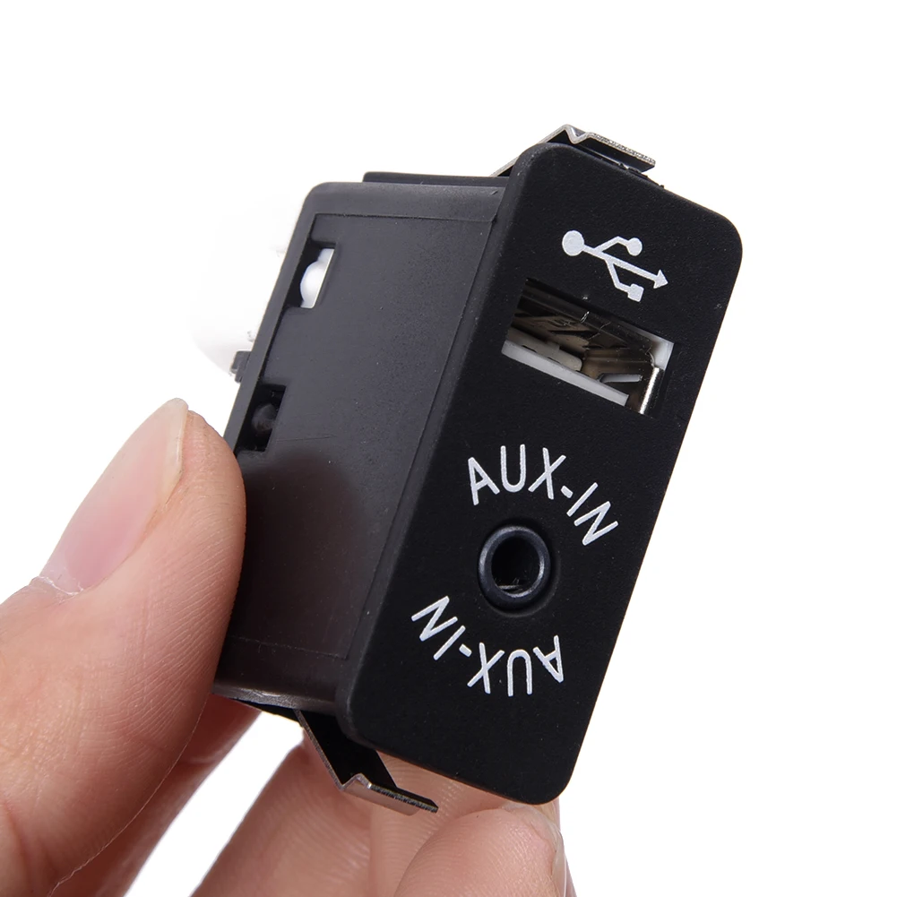 

Автомобильные запчасти USB AUX входное гнездо для автомобиля для переключателя BMW черный E82 E87 84109237653 для MINI Cabrio R57 для BMW 1-Series