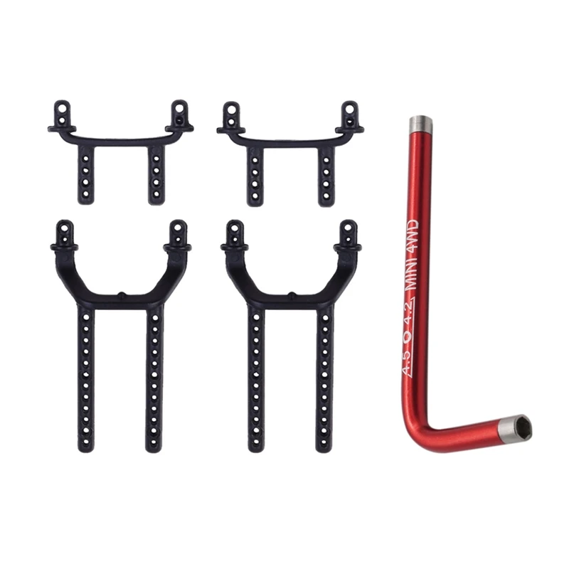 

1 шт. радиоуправляемая модель шестигранный ключ гайка втулка и 4 шт. передний задний корпус автомобиля колонка