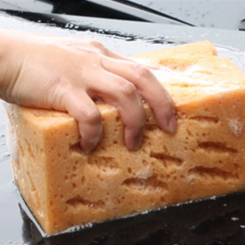 

Car Wash Sponge Soft Large Cleaning Honeycomb Coral Thick Sponge Block Car Supplies Wash Tools Absorbent Car Accessories
