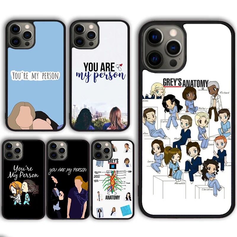 Greys Anatomy You're My Person Phone Case Cover For iPhone 14 Plus 11 12 mini 13 Pro Max Apple 6 7 8 X XR XS max Galaxy S22