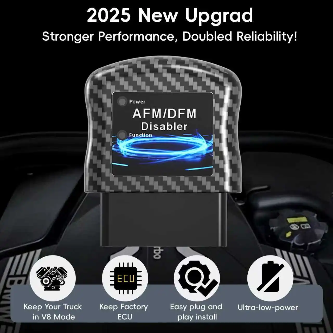 Фото Устройство отключения системы Active Fuel Management (AFM/DFM) для двигателей GM V6 и V8 объемом 5.3, 4.3, 6.0, 6.2 л (Chevy, GMC, GMC Yukon, Cadillac) №3
