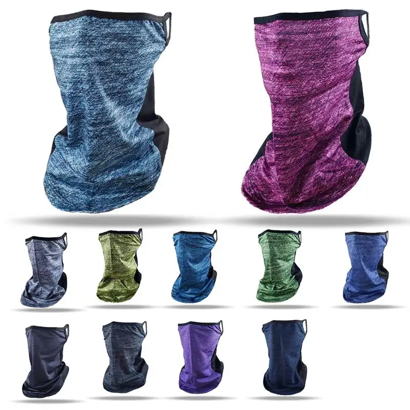 Мужская и женская маска для велоспорта дышащий Шарф лица с подвесным ушком охоты