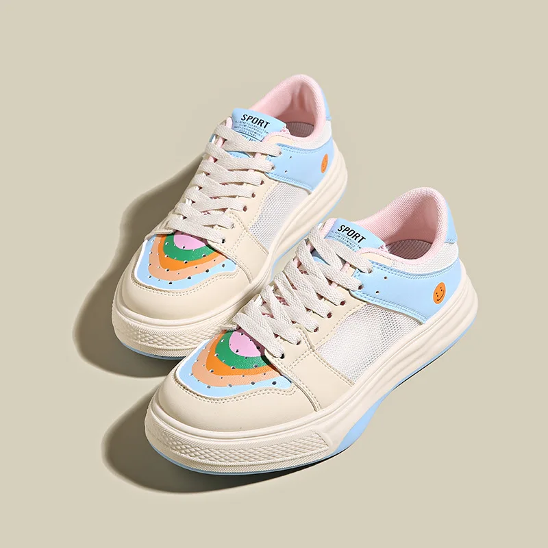 

Кроссовки спортивные женские на платформе, на шнуровке