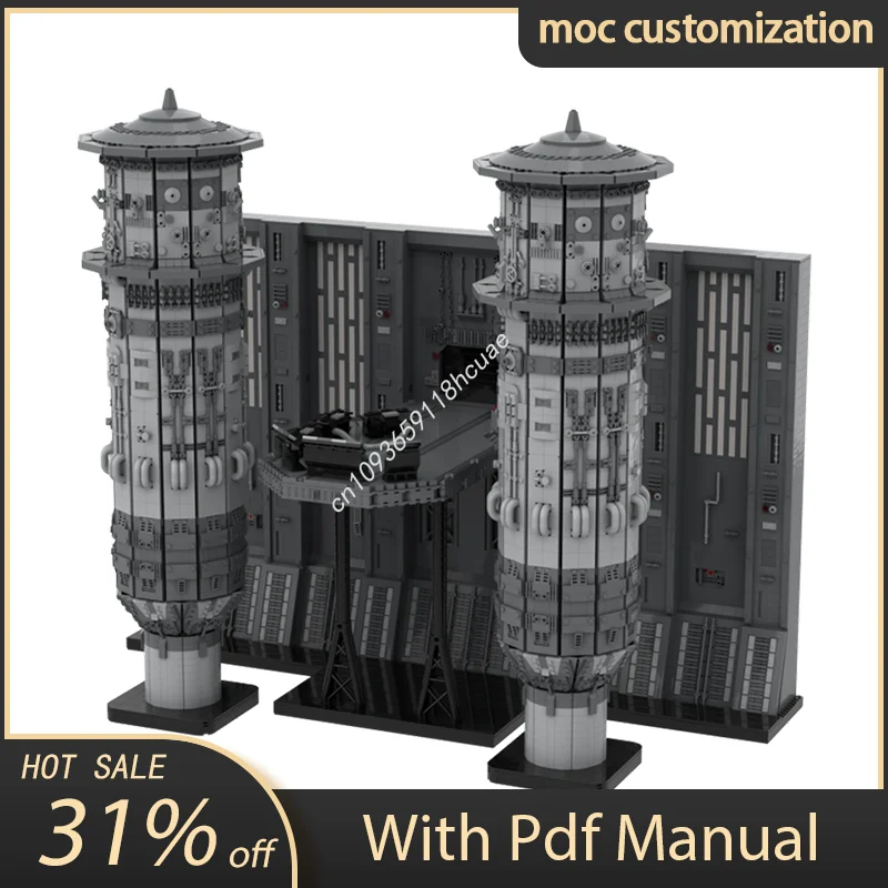 10179 шт. звездная битва венатор рампа имитация архитектуры креативная детская