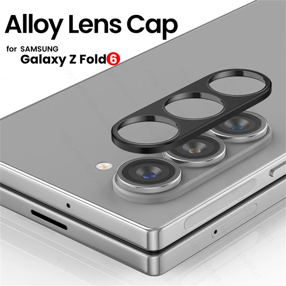 Чехол для Samsung Galaxy ZFold 6 защитный колпачок объектива камеры из сплава Matel Ring Z Fold6 5G