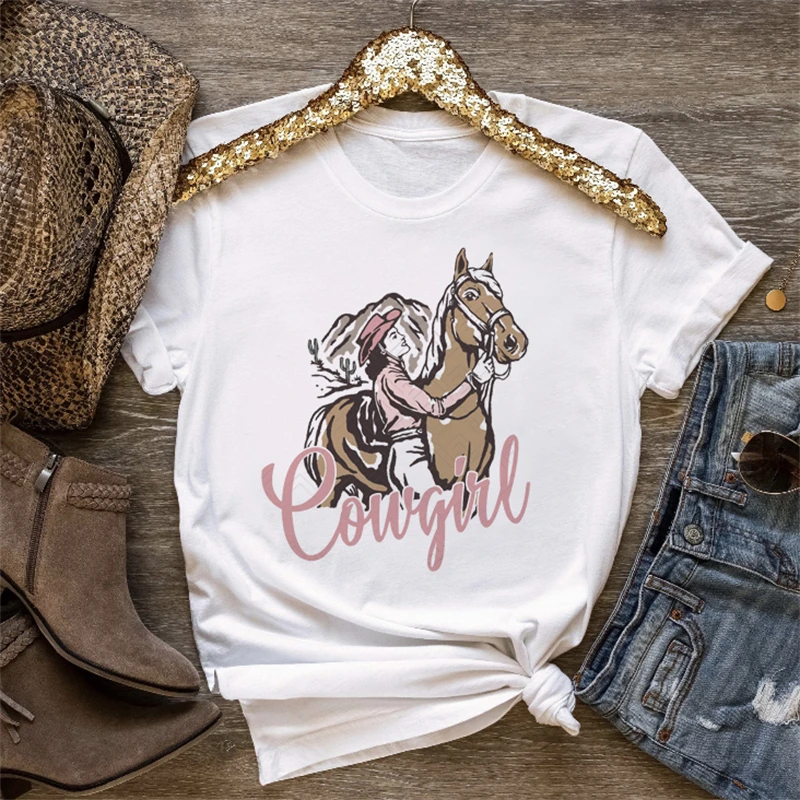 

Женская футболка с коротким рукавом, с принтом в виде животных