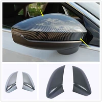 for audi a3 8y sedan sportback 2021 2022 external accessories mirror cover rearview mirror cover carbon fiber color