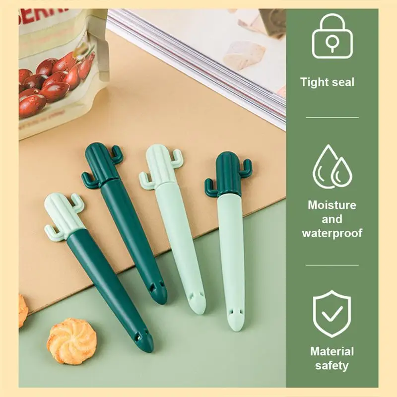 

5 шт., пластиковые герметичные зажимы для упаковки муки