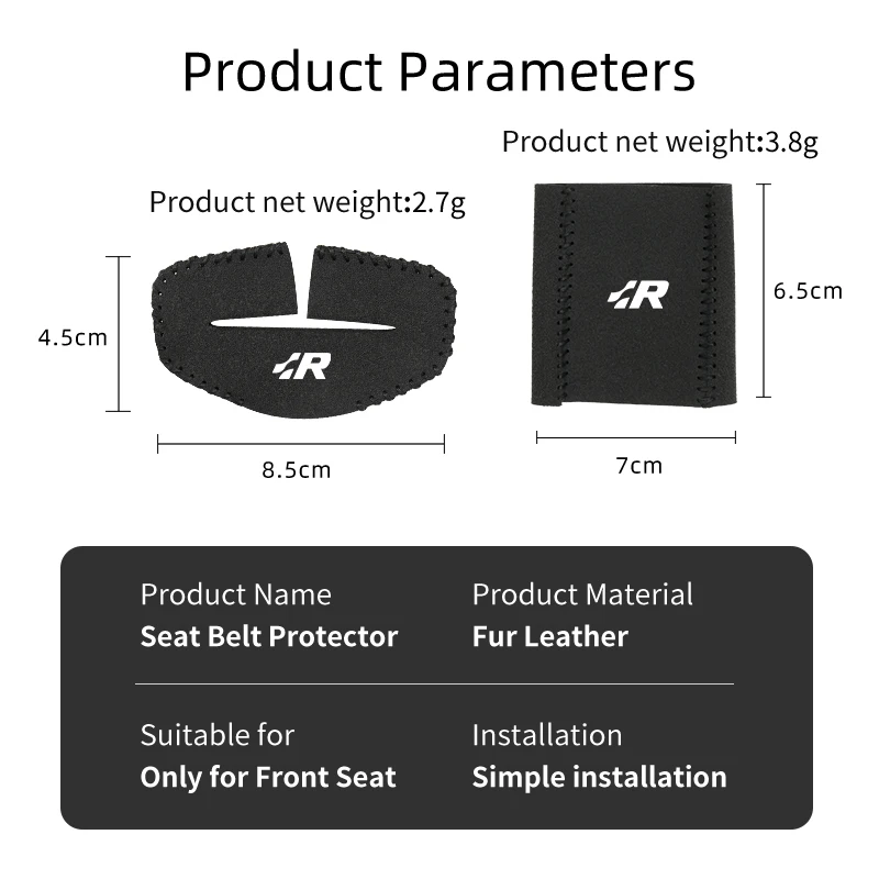Кожаный защитный чехол для ремня безопасности автомобиля аксессуары Volkswagen VW Golf 4