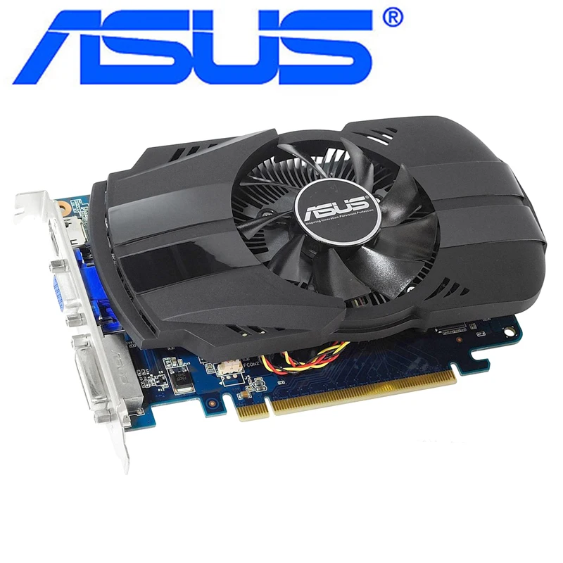 Оригинальная графическая карта ASUS GTX 650 1 Гб 128 бит GDDR5 видеокарта для nVIDIA Geforce GTX650
