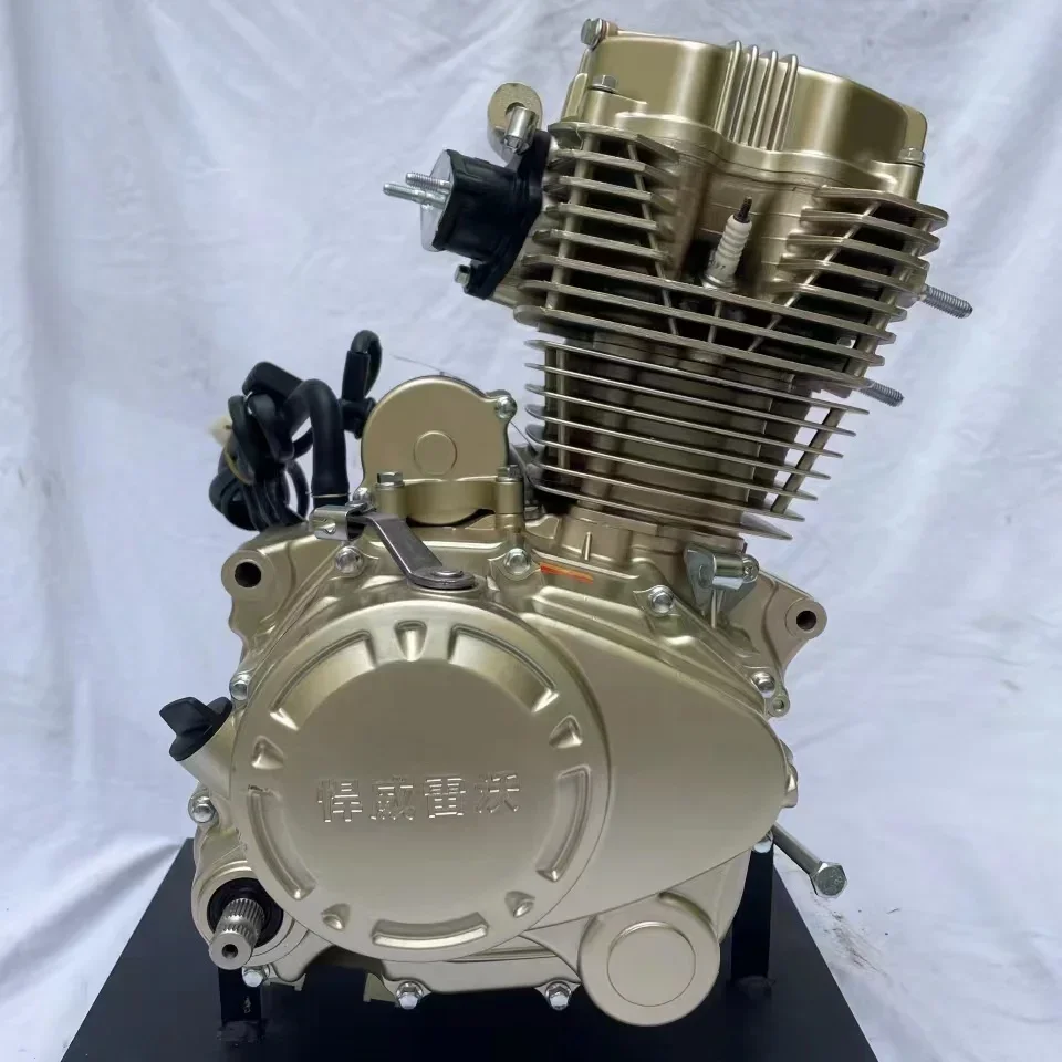 Высокоскоростной двигатель мотоцикла 200CC 5 передач CG200 в сборе с воздушным