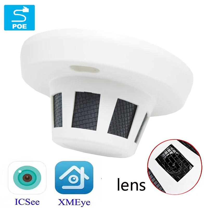 

5MP 4MP 3MP1080P POE Audio Mini Dome IP Camera WIFI H.264 H265 CCTV P2P Android IOS XMEYE Smoke Anti-theft in Families Home
