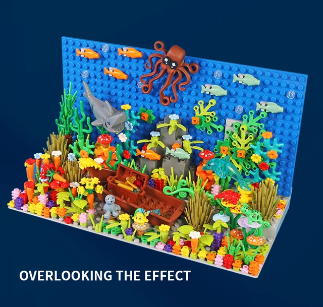 Underwater World Creative Blocks Set Kids Toys 5