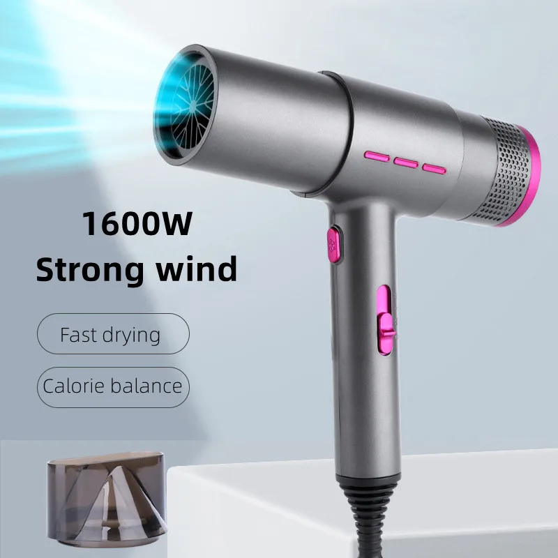

Professional Hair Dryer 1600w High Power T-shaped Hammer Hair Salon Household Hot And Cold Hair Dryer Salon Hairdressing Tools