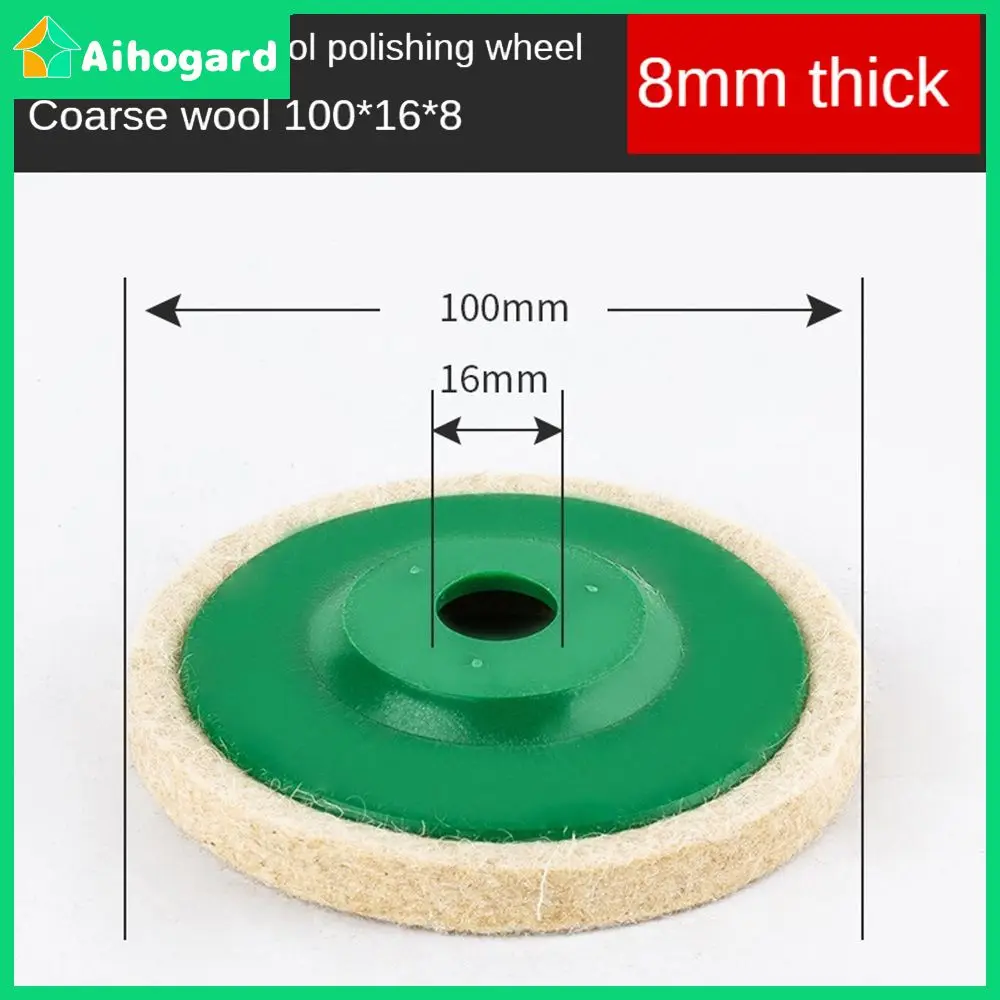 

Polisher Polished Tile Fine Polishing Sanding Machine High Toughness Thickness Upgrade Wool Material Polished Angle Wool Wheel