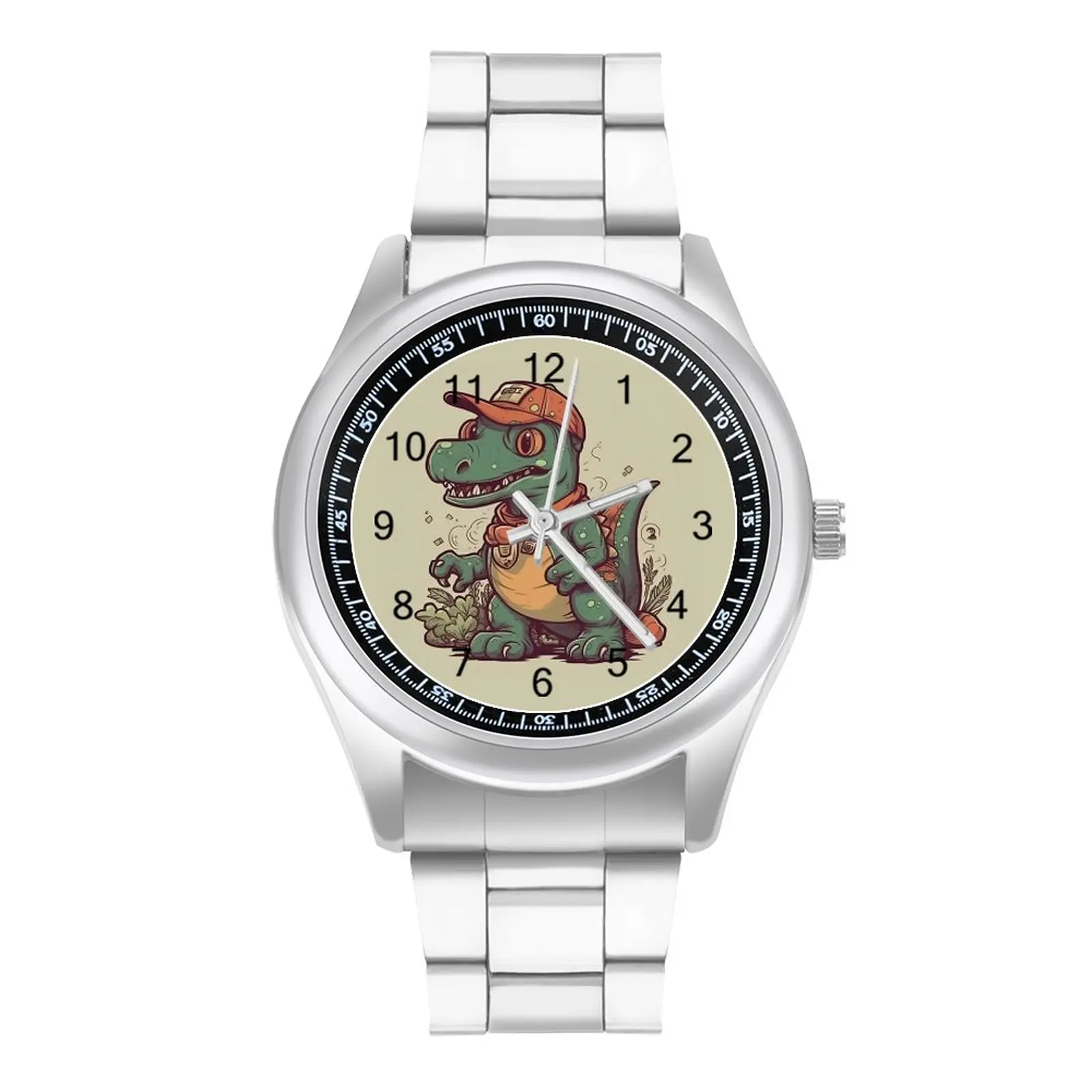 

Dinosaur Quartz Watch Cartoon Nature Style Stainless Photo Wrist Watches Girl Outdoor Beautiful Hot Sale Wristwatch