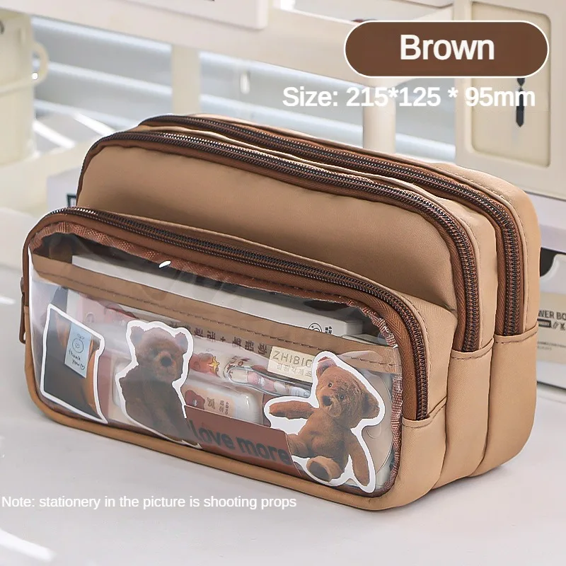 

Прозрачный тканевый пенал 1005007163590317