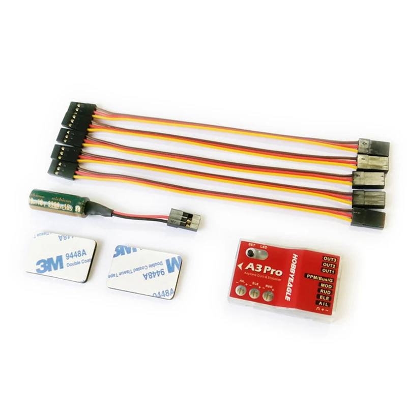

HobbyEagle A3Pro 6-Axis Fixed Wing Balancing Apparatus RC Airplane Gyro US