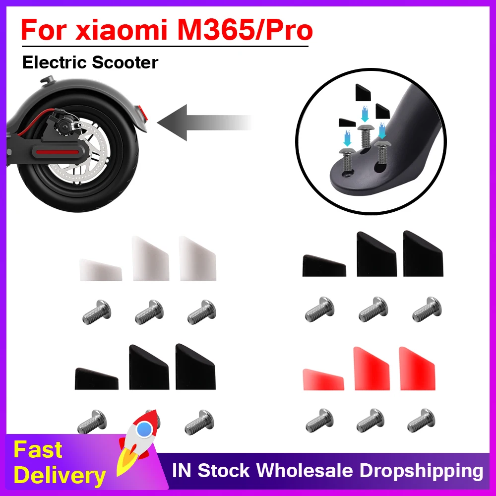 

Водонепроницаемый чехол с винтовой заглушкой, заднее крыло для скутера, брызговик для Xiaomi M365/Pro, чехлы с винтами для электрического скутера, ...