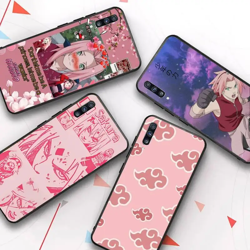 

BANDAI Naruto Haruno Sakura Phone Case for Samsung Galaxy A 51 30s a71 Soft Silicone Cover for A21s A70 10 A30