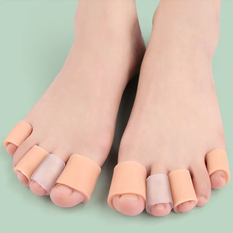 2 шт. = 1 пара силиконовые протекторы для пальцев ног