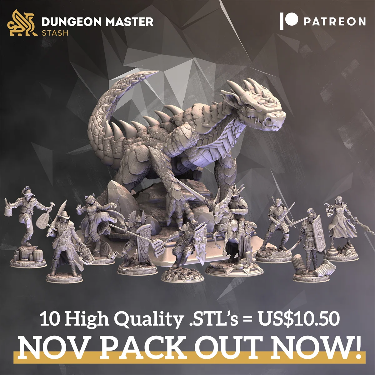 

Fallen Empire Gothic Knights General Guard Cat Dragon and Dungeon DND Running Team Board Game Chess Model