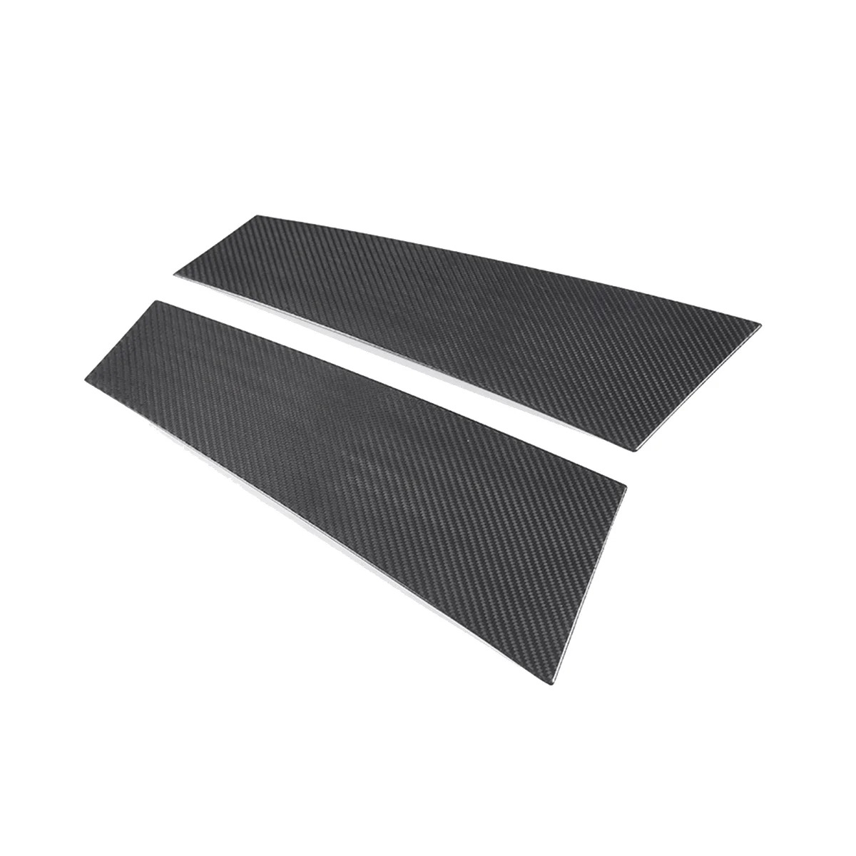 

1 пара панелей из натурального углеродного волокна для отделки столбов для 2022-2023 BMW 4 серии 4-дверная версия оконная столбик