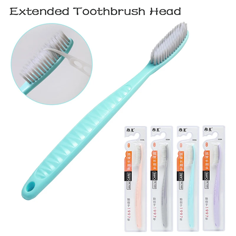 Extra Hard Large Brush Head Adult Toothbrush Manual Toothbrush Firm Toothbrush