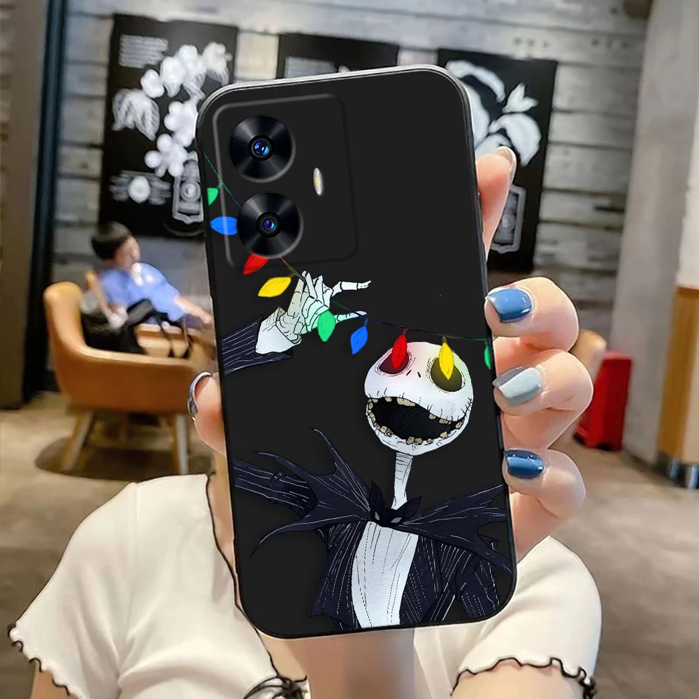 Чехол для телефона Кошмар перед Рождеством Realme C65 C63 C53 C35 C55 C33 C30 C21Y C20 C12 C11 GT 2 NARAO 20 30