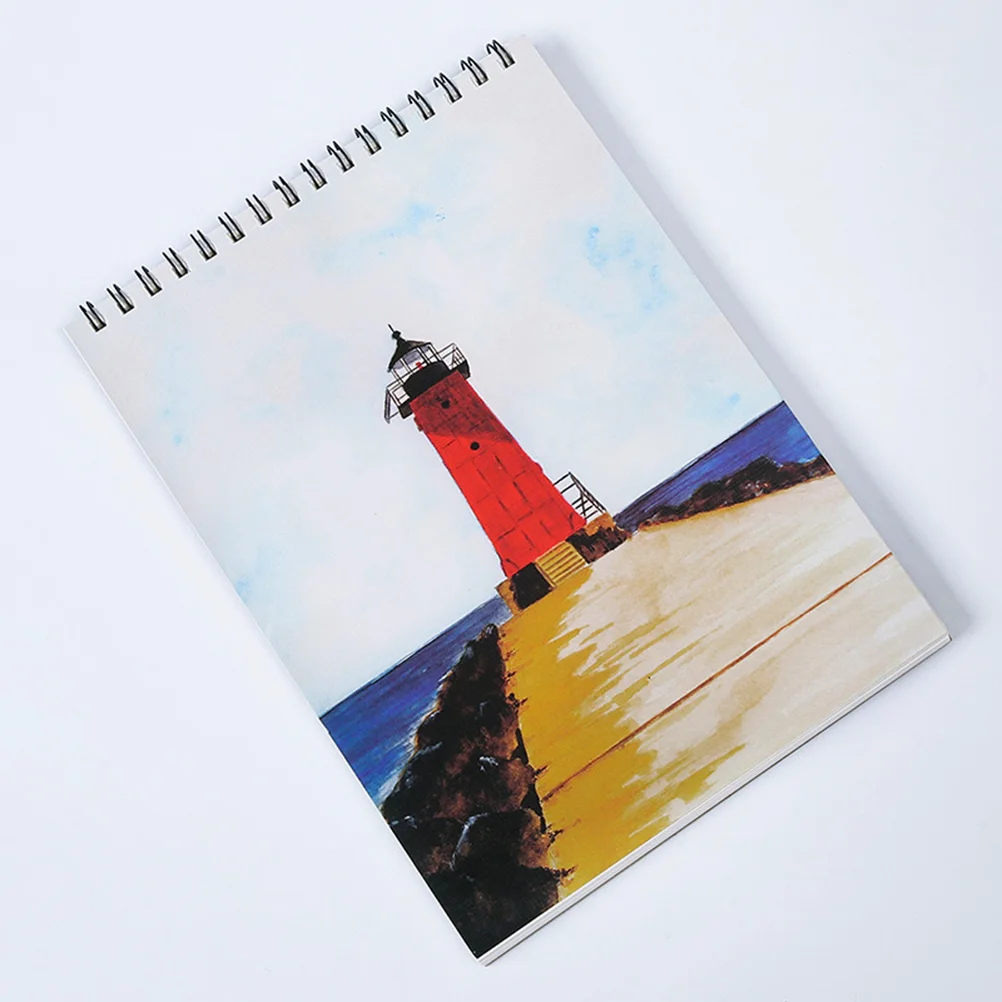 

Spiral Notebook Sketch Pad Sketchbook Sketch Notebook Drawing Pad for Artist Drawing Painting ( Random Pattern )