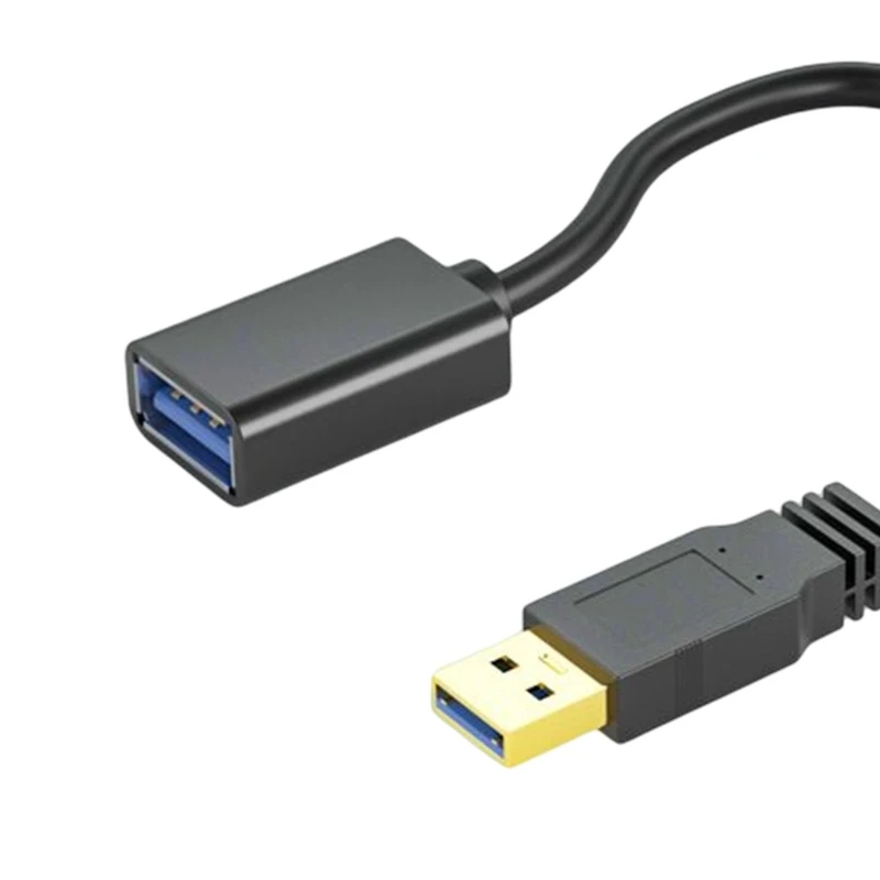 

M2EC USB Cable with On Off Power Switch, Straight-headed USB3.0 Male to Female Data Line Power Supply Extension Cable Cord