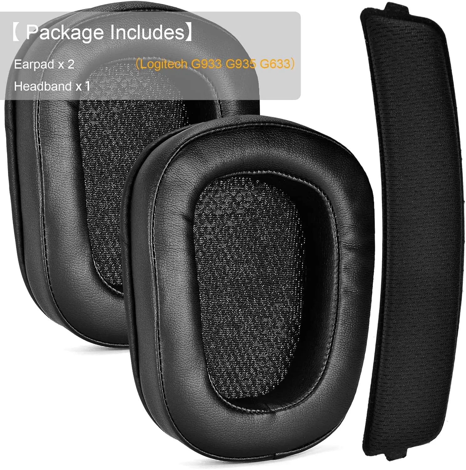Фото Сменные амбушюры и оголовье для Logitech G933, G935, G633 / G933, G935, G633 Arte №2