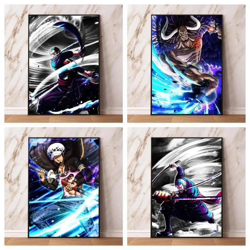 

Canvas Prints One Piece Kaidou Home Room Painting Cartoon Character Picture Decoration Paintings High Quality Art