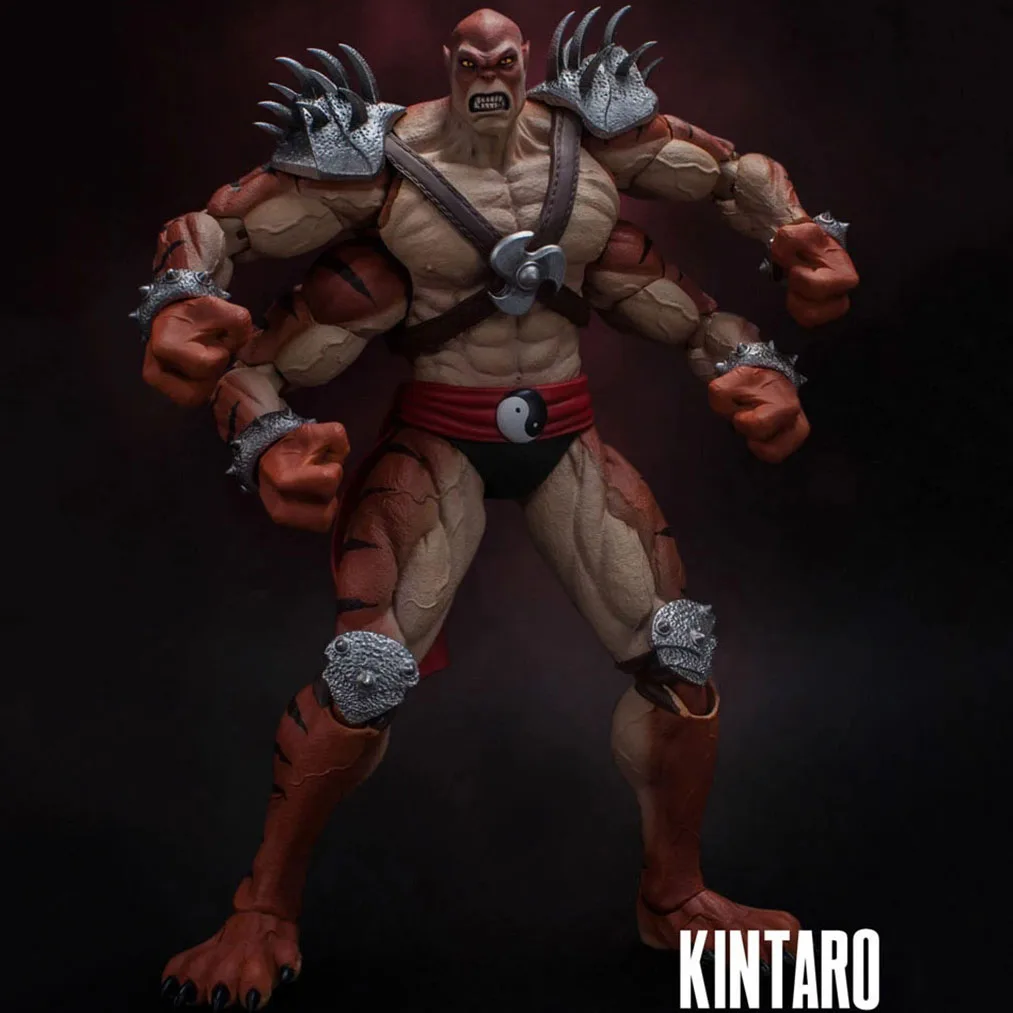 

1/12 7inches Storm Toys Collectibles Action Figure Mortal Kombat Kintaro Anime Model For Gift Fans Collect Free Shipping