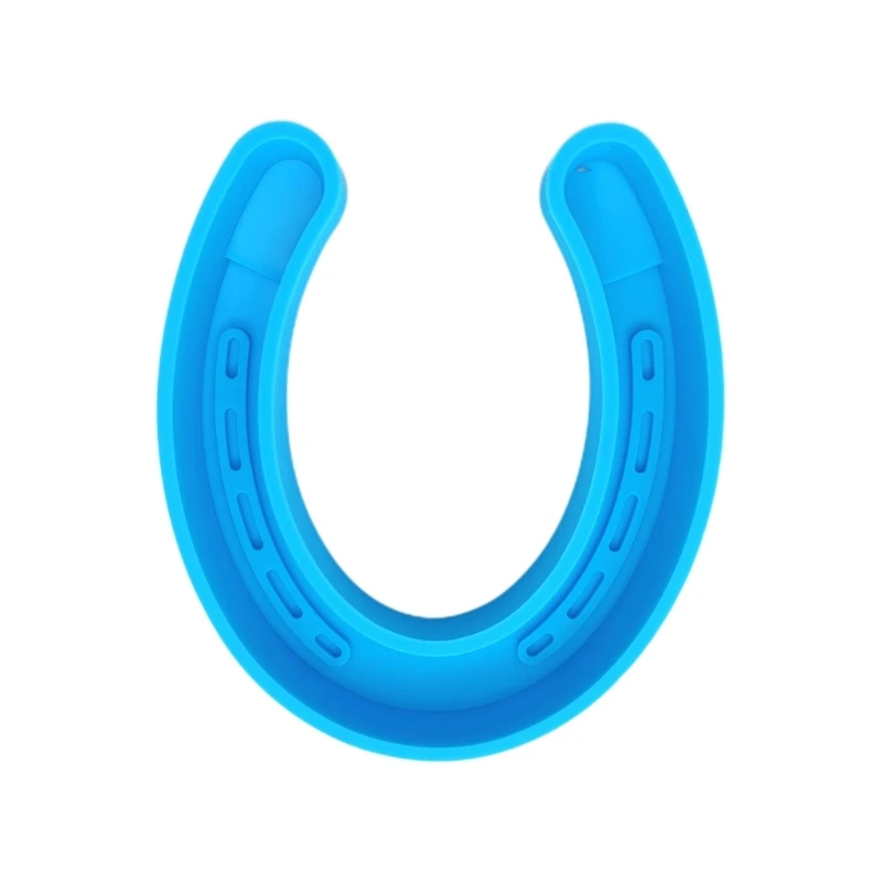 

Diy Handmade Products Horseshoe-shaped Silicone Mold Scented Gypsum Ornaments Drop Glue Resin Mold for Decoration