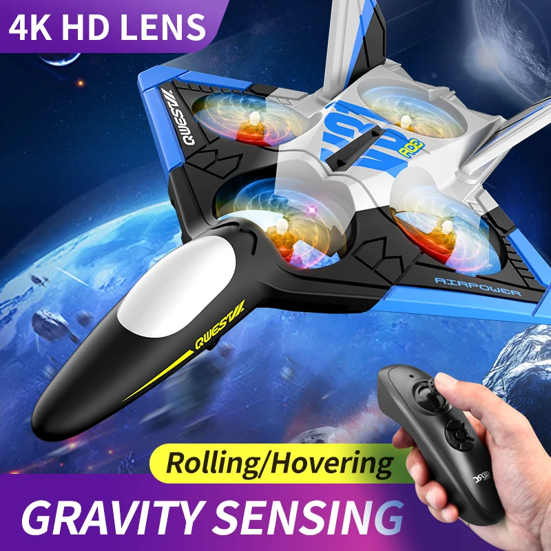 

RC Plane HD Camera EVA Foam Glider WiFi Gesture Photography Trajectory Flight APP Operation Gravity Sensing Control Drones Gifts
