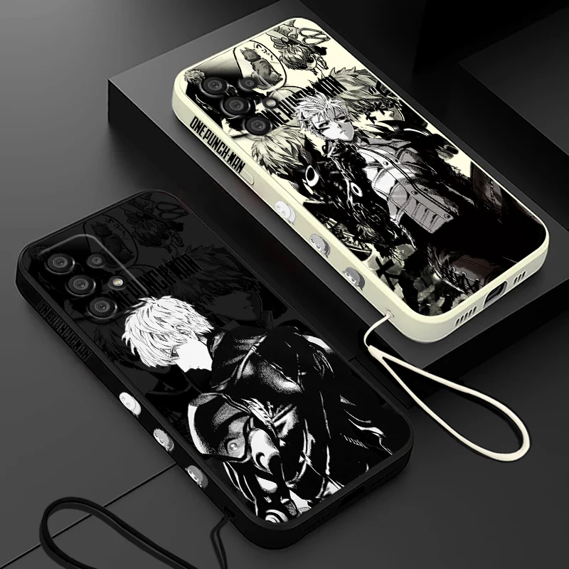 Чехол для телефона ONE PUNCH-MAN Genos Samsung A55 A53 A33 A52 A32 A71 A51 A21S A35 A25