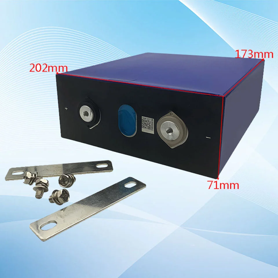 

3.2V 320AH cells BRAND NEW 48V Lifepo4 320AH battery 310AH Grade A 12V 24V Rechargeable Battery Pack EU US Tax Free With Busbars