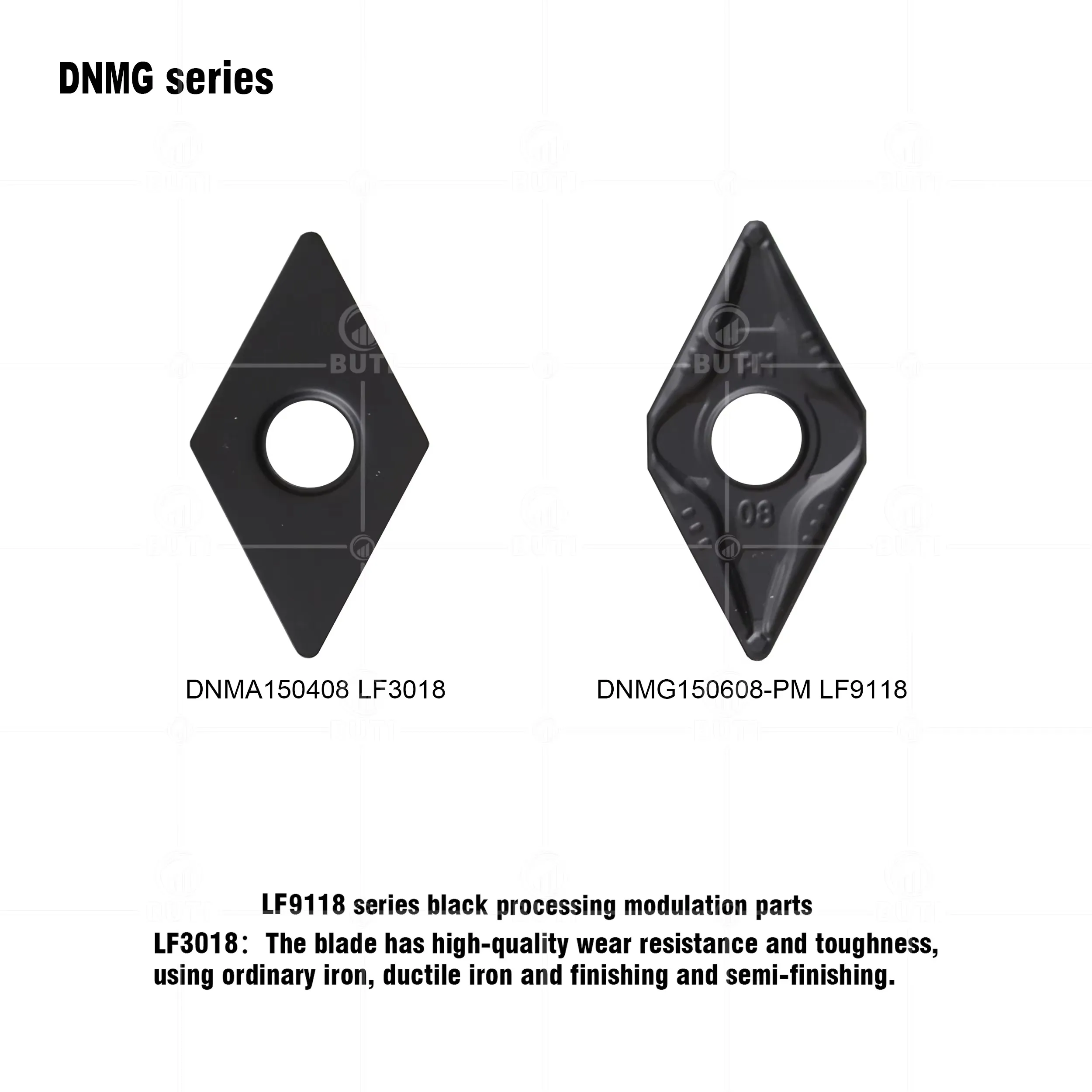 DESKAR 100% оригинальные режущие инструменты DNMA 150408   LF3018 ДНМГ 150608 -PM LF9118 Токарный станок с ЧПУ, твердосплавная вставка, материал токарного лезвия по металлу (art.: 3920cd31c45cd) - 3920cd31c45cd