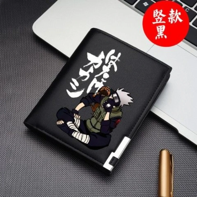 Креативный кошелек NARUTO Hatake Kakashi Uchiha Itachi Uzumaki Naruto, мужской изысканный держатель для карт, зажим для монет в подарок парню (art.: 3920dc6de6702) - 3920dc6de6702