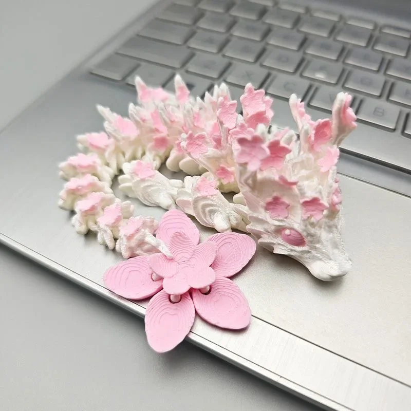 

3D печатный шарнирный дракон из пластика