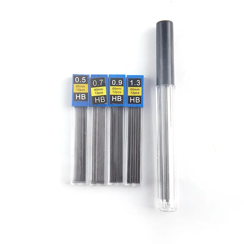 

1PC Metal Mechanical Pencil 0.5/0.7/0.9/1.3/2.0mm Drawing Automatic Pencil With Lead