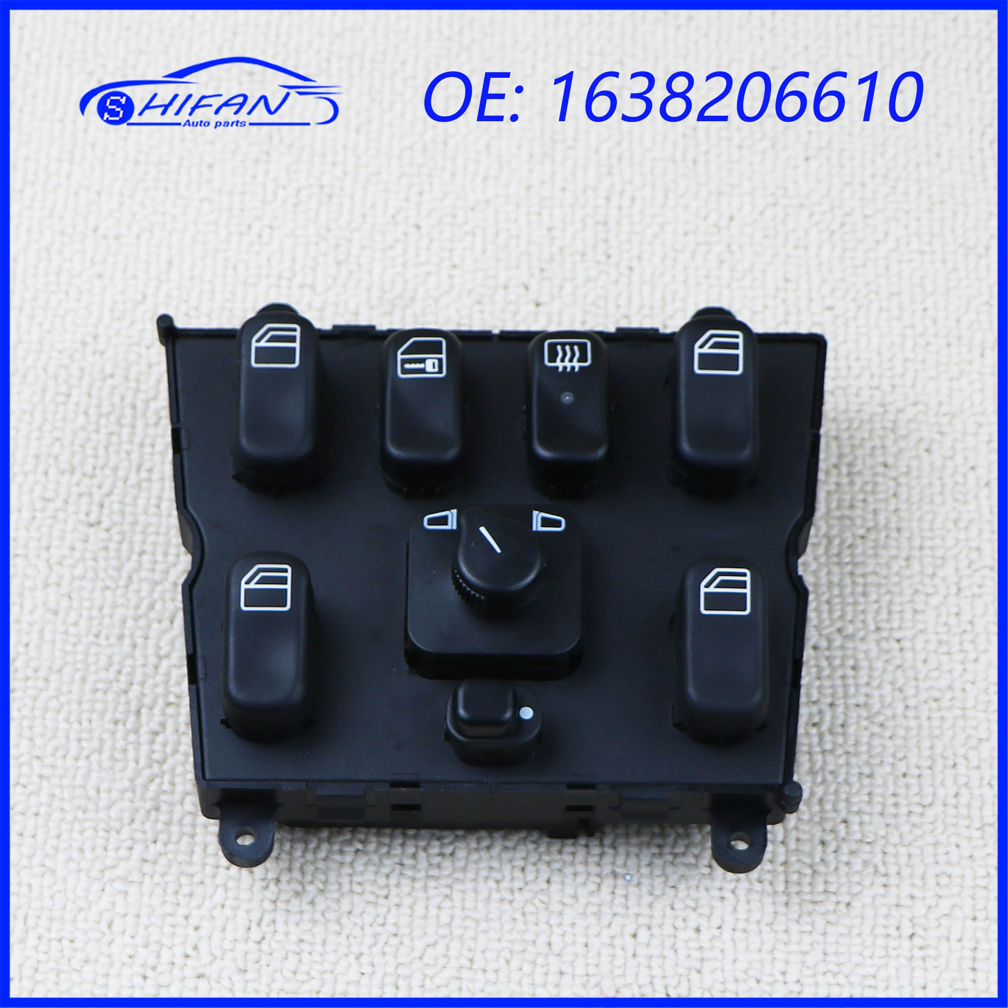 

1638206610 Car Power Window Master Switch For 1998-2005 Mercedes-Benz ML320 W163 ML400 ML430 ML500 A1638206610