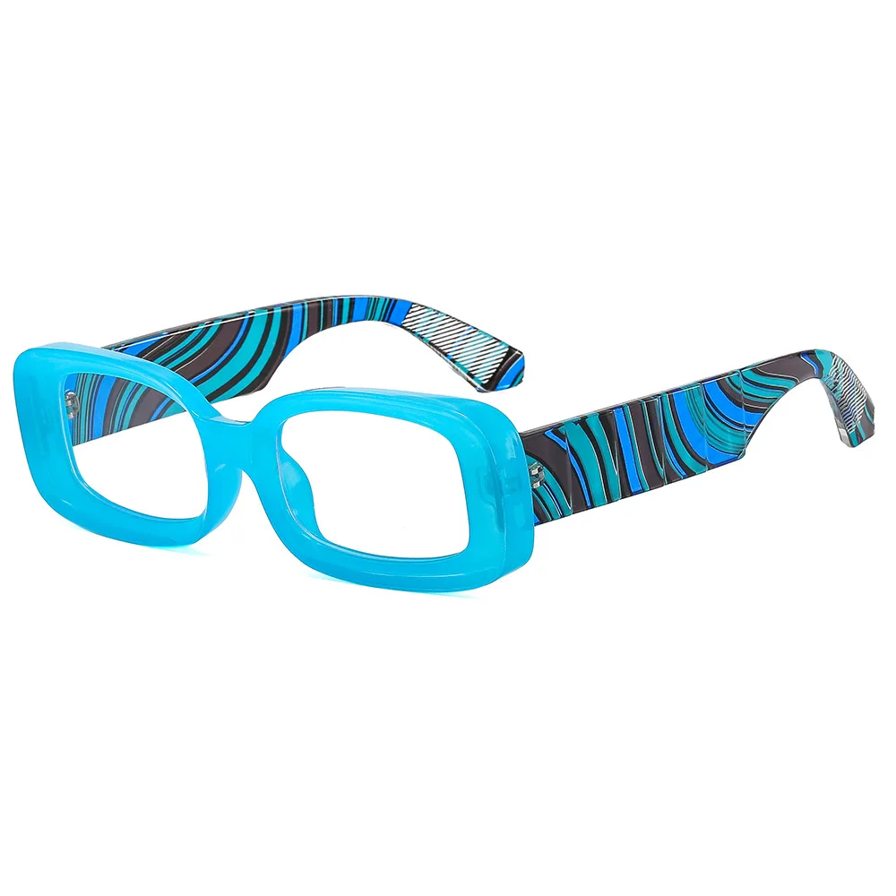 

Anti Blue Light Blocking Women Glasses Rectangle Frames Optical Clear Transparent Lens Fashion Prescription Eyewear Computer