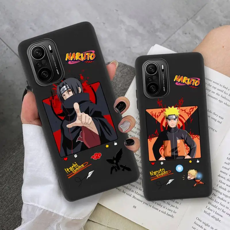

Naruto itachi sasuke Phone Case for Xiaomi Mi Note 11 10 9 8 11X Lite 9T CC9 POCO M3 X3 Pro SE