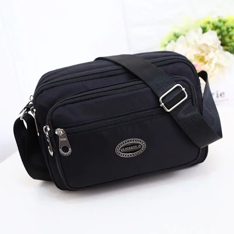 2023 New Waterproof Oxford Cloth Women Bag Casual Crossbody Backpack Nylon Shoulder Crossbody Bag Canvas Business Income Wallet