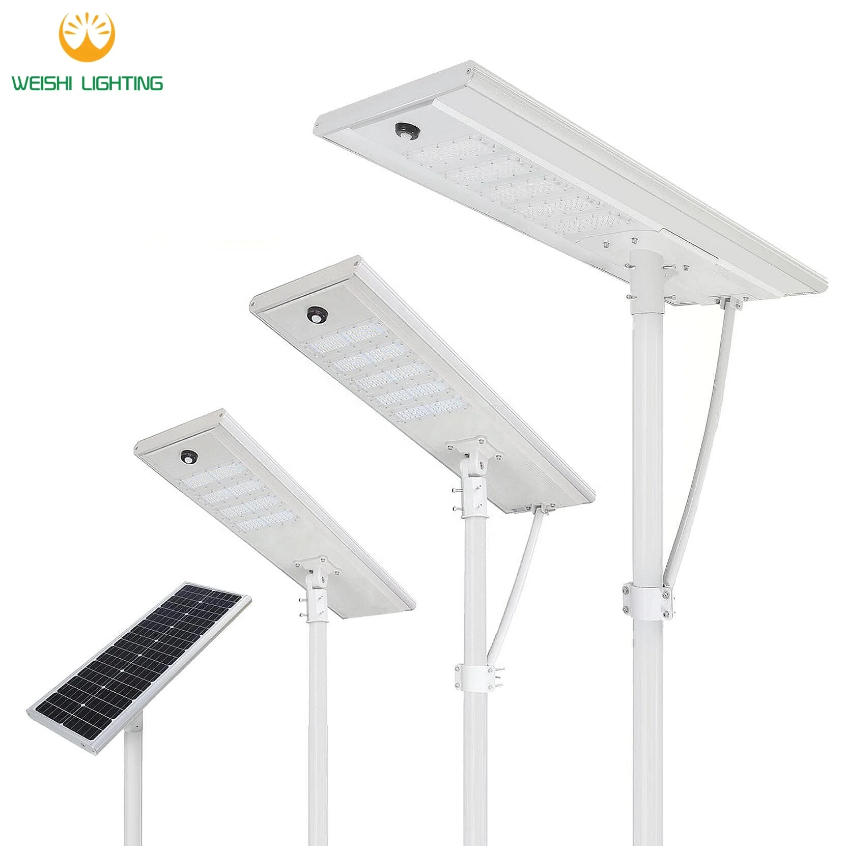 

Solar Street Light Outdoor IP65 50w 60w 80w 90w 100w Integrated LED all in one Solar Street Light