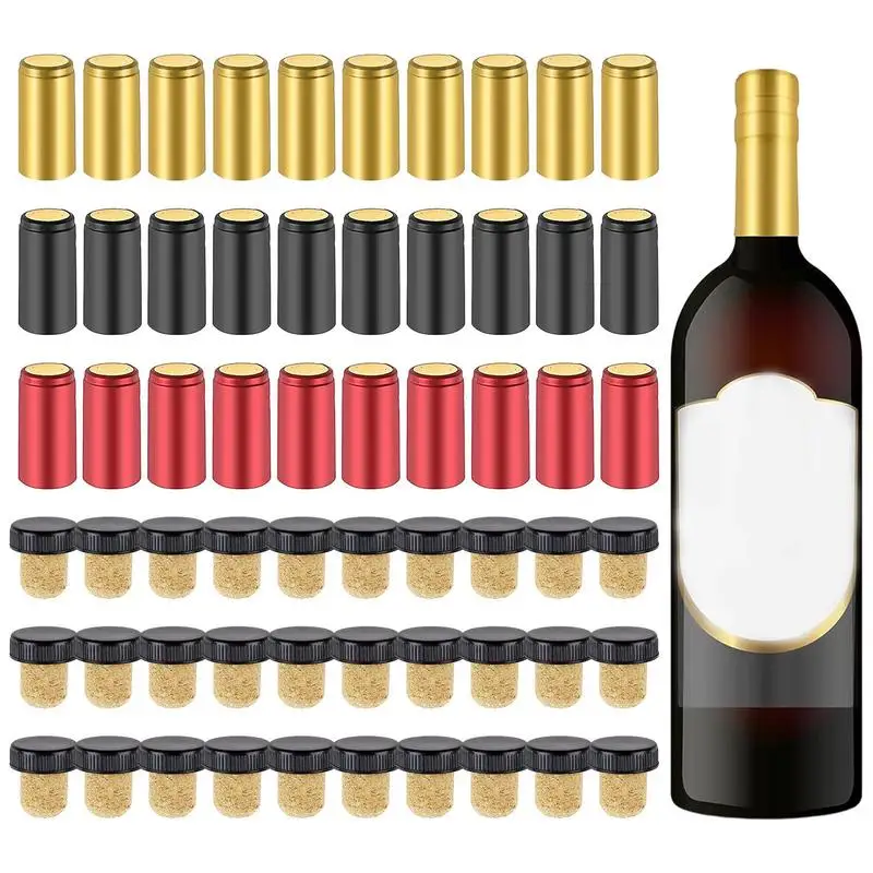 

T Shaped Wine Stopper Wine Corks Stoppers Bottle Sealer 60pcs Cork Wine Stoppers Wine Bottle Stopper Sealing Plug Bottle Caps