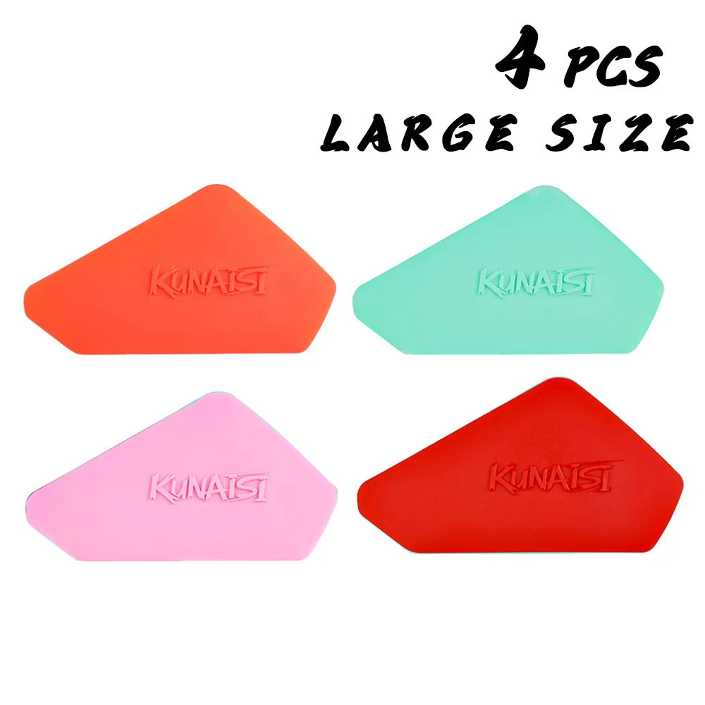 

KUNAISI скребок для твердых карт, скребок для оттенка, автомобильная пленка, виниловая этикетка, скребок, инструмент для удаления наклеек, аксессуар для стайлинга автомобилей