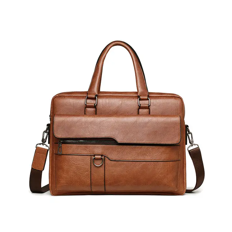 

Винтажные мужские портфели, деловые сумки для ноутбука, водонепроницаемая сумка через плечо, Сумки из искусственной кожи, мужской портфель